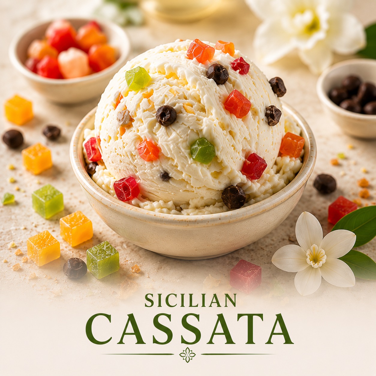 Sicilian Cassata gelato