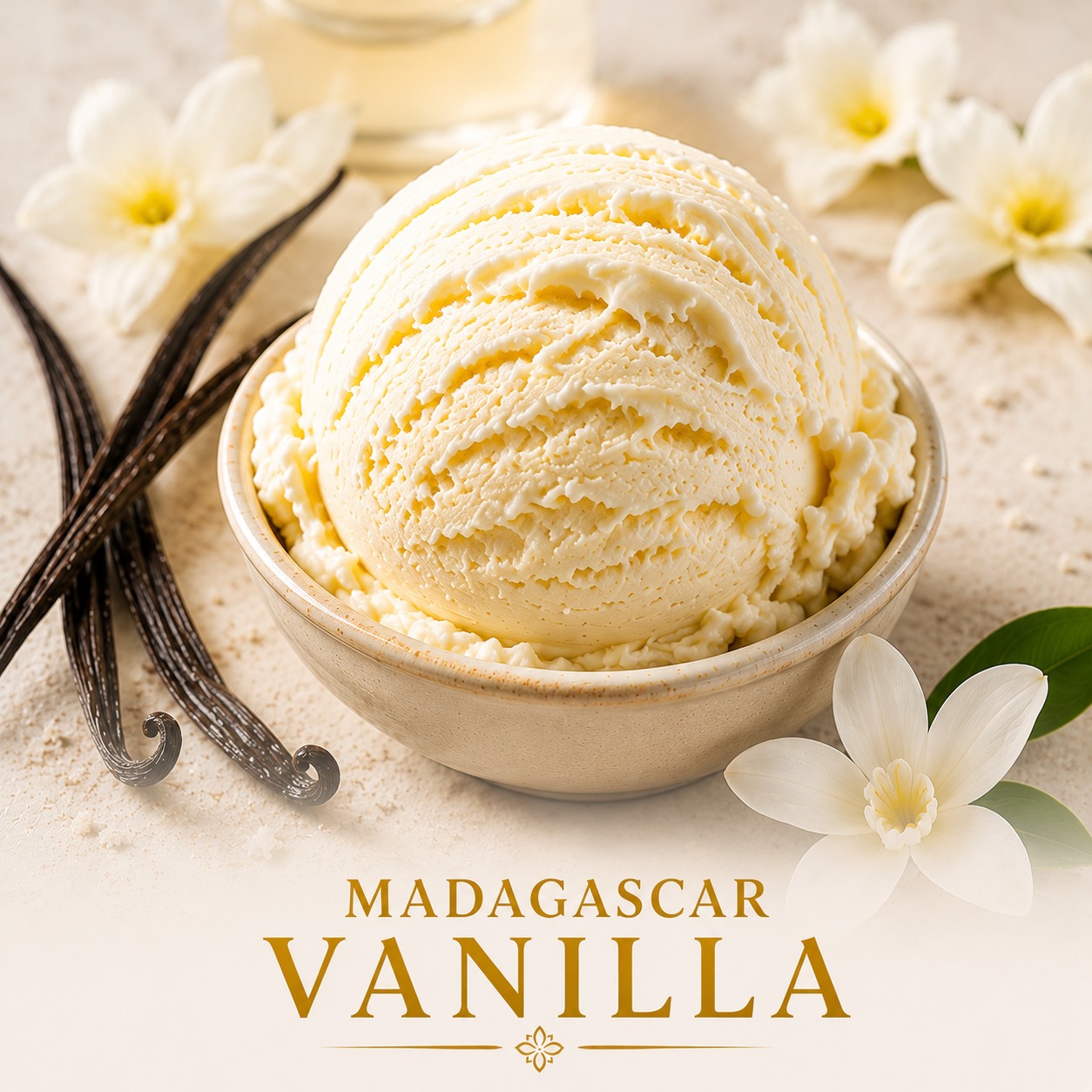 Madagascar Vanilla gelato